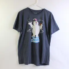 Ripple Junction Frosty The Snowman Blue Short-Sleeved T-Shirt Men's Large