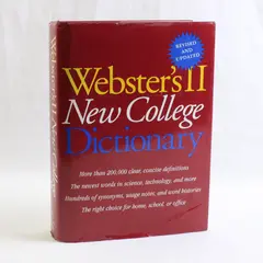 Webster's II New College Dictionary Webster Staff 1999 Hardcover Revised Edition