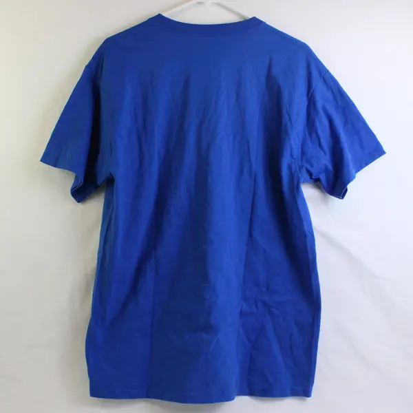 Jerzees Vibrant Blue Short-Sleeved Crew Neck T-Shirt Men's Large
