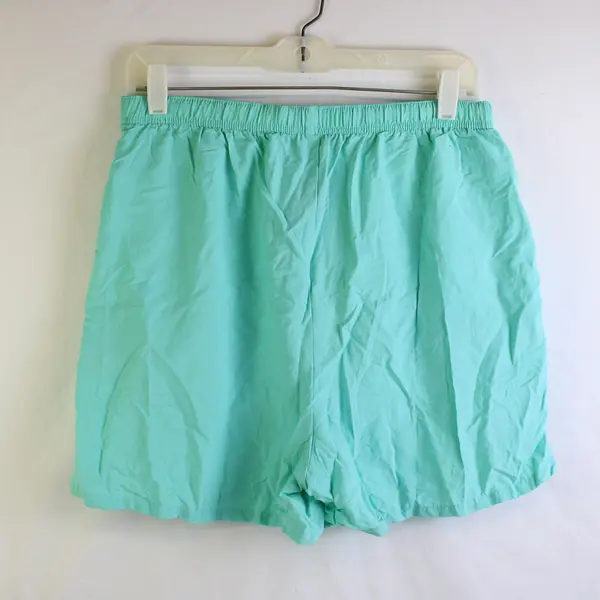 Athletic Works Aqua Surf Green Swim Shorts Men's Large