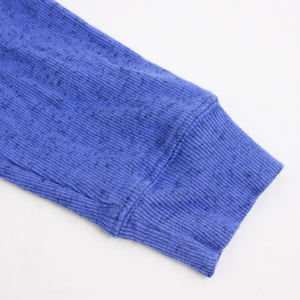 Silverwear Black Speckled Blue Long-Sleeved Top Women's XL