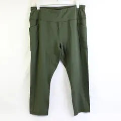 Avia Army Green Mid-Calf Leggings Women's Large 12-14