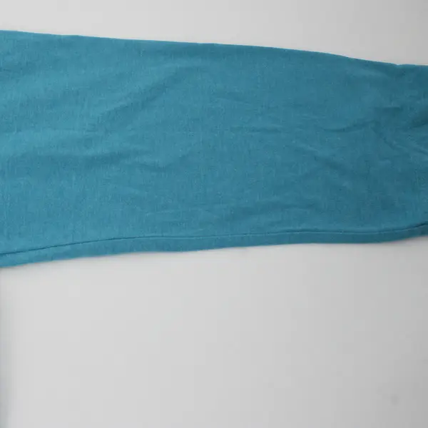 Garland Turquoise Blue Long-Sleeved V-Neck T-Shirt Women's XL