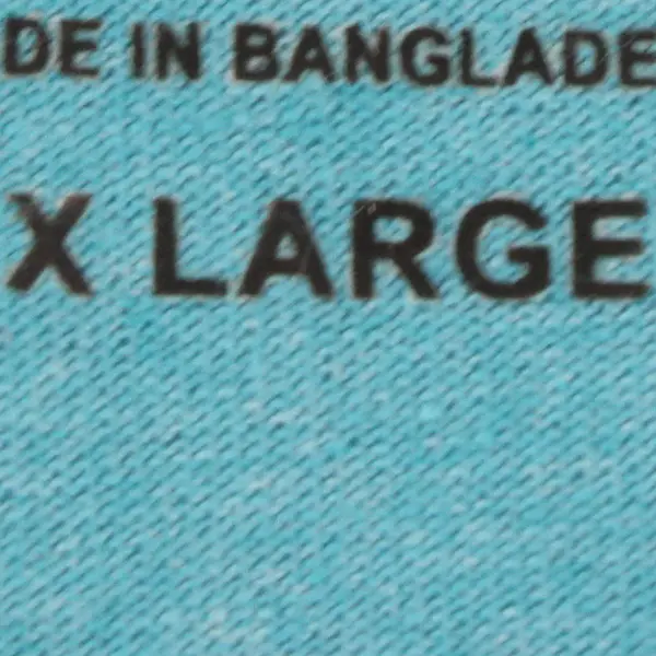 Garland Turquoise Blue Long-Sleeved V-Neck T-Shirt Women's XL