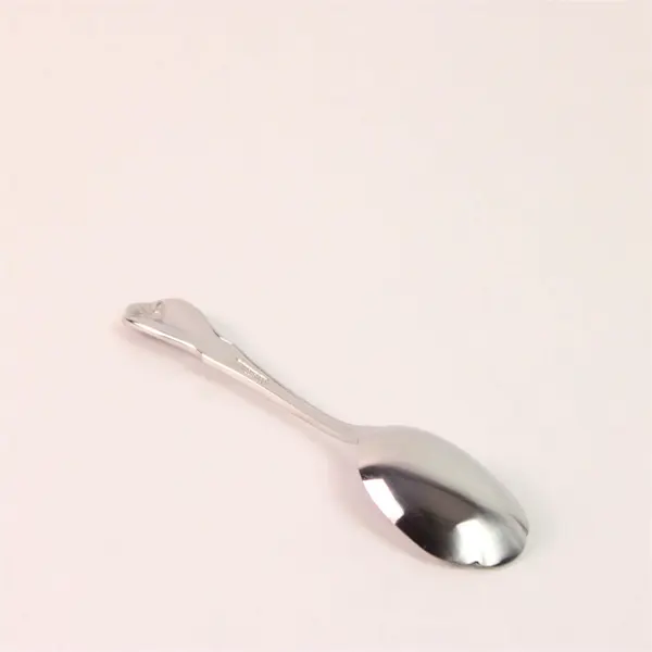 Oneida Silver Pinta Pattern SS Sugar Shell Spoon 6.25" Rare Item New Plastic Bag