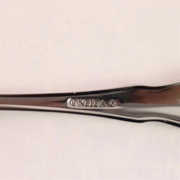 Oneida Silver Pinta Pattern SS Sugar Shell Spoon 6.25" Rare Item New Plastic Bag