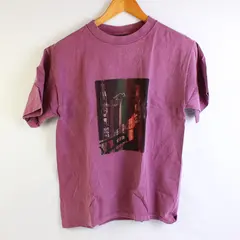 Vtg Comfort Colors Adult S Purple Totem Pole Graphic Short Sleeve T-Shirt New