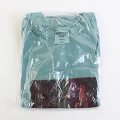 NWOT Vtg Comfort Colors Adult S Teal Totem Pole Graphic Short Sleeve T-Shirt