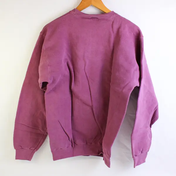 NWOT Vtg Comfort Colors Adult S Purple Totem Pole Graphic Pullover Sweater