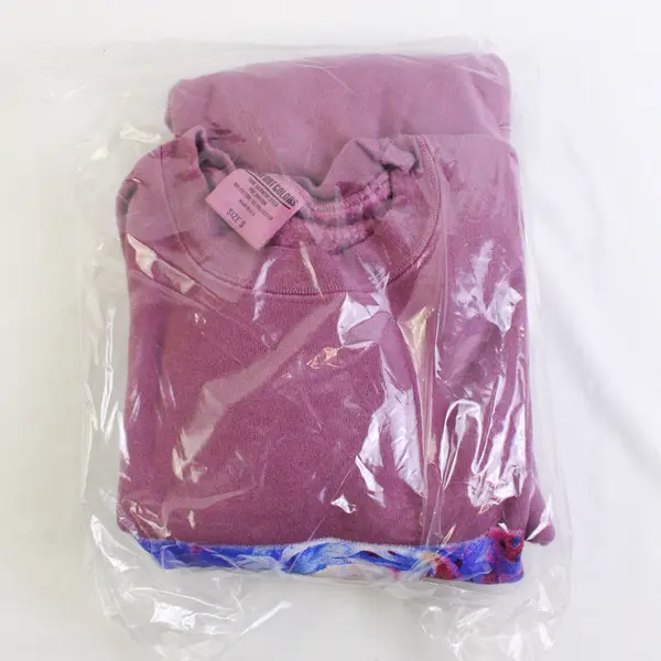 NWOT Vtg Comfort Colors Adult S Purple Tiger Graphic Crew Neck Pullover Sweater