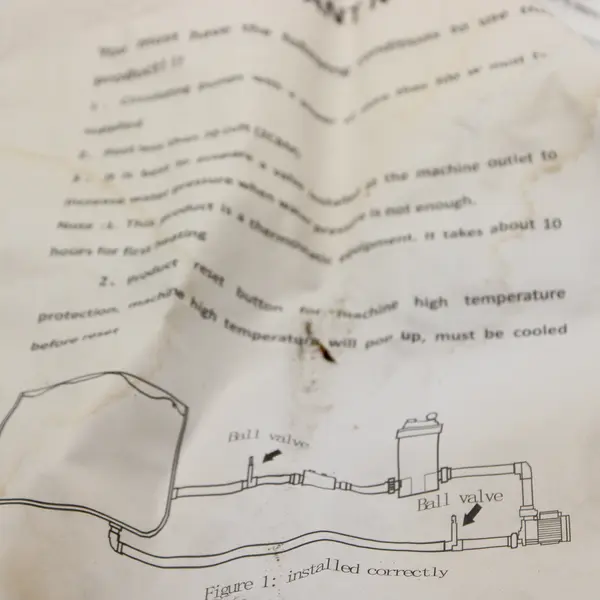 Mini Pool Heater Pump - Used Untested for Spa/Small Pool