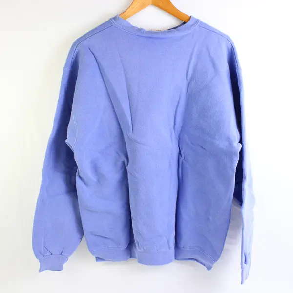 NWOT Vtg Comfort Colors Adult S Tulip Floral Graphic Crew Neck Pullover Sweater