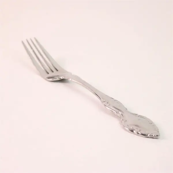 Oneida Silver Mikayla Pattern Stainless Dinner Fork 8" Good Rare Hard-to-Find