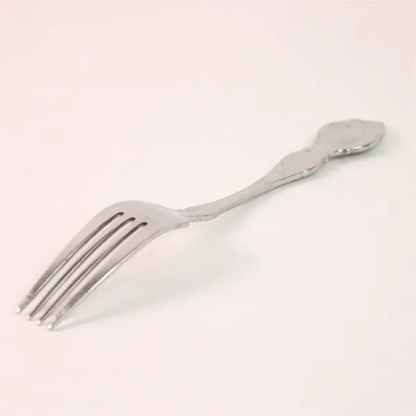 Oneida Silver Mikayla Pattern Stainless Dinner Fork 8" Good Rare Hard-to-Find
