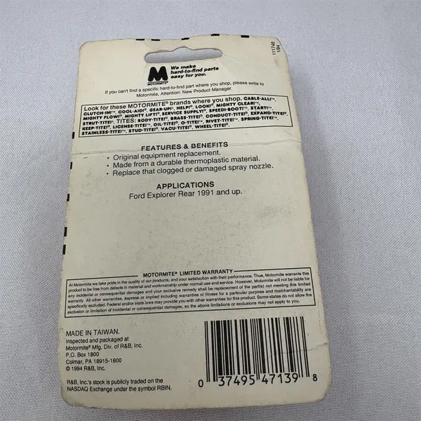 Dorman 47139 Windshield Washer Nozzles Replacement