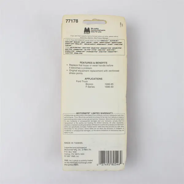 Help 77178 Interior Door Handle Replacement Front/Rear Passenger Left Truck