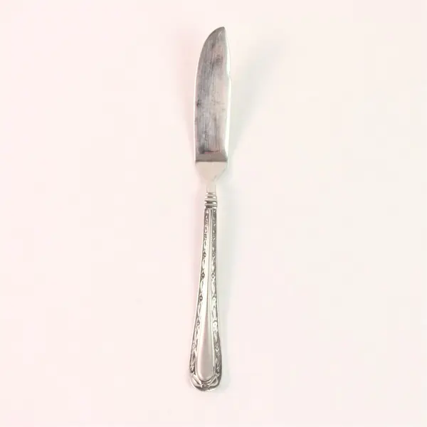 Oneida Silver Merlot Pattern 18/10 Stainless Butter Knife Rare HTF Piece 6.75"