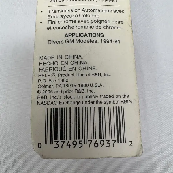 Replacement Column Shift Knob Century Caprice Impala LeSabre Olds 76937