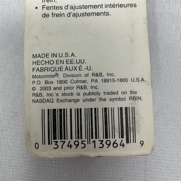 Dorman Brake Backing Plate Dust Hole Cover PN#13964 