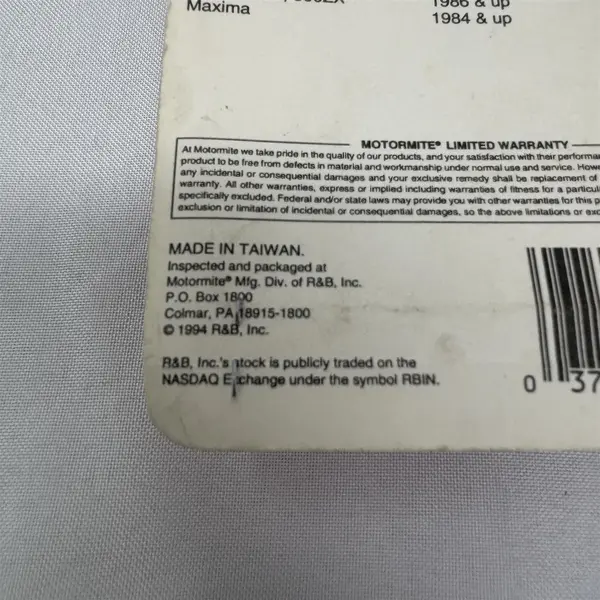 Headlight Halogen Bulb Retainer Clip Motormite 42414 Fits Nissan 1986-Up