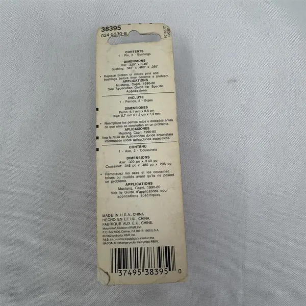 HELP/Motormite 38395 Door Hinge Repair Kit