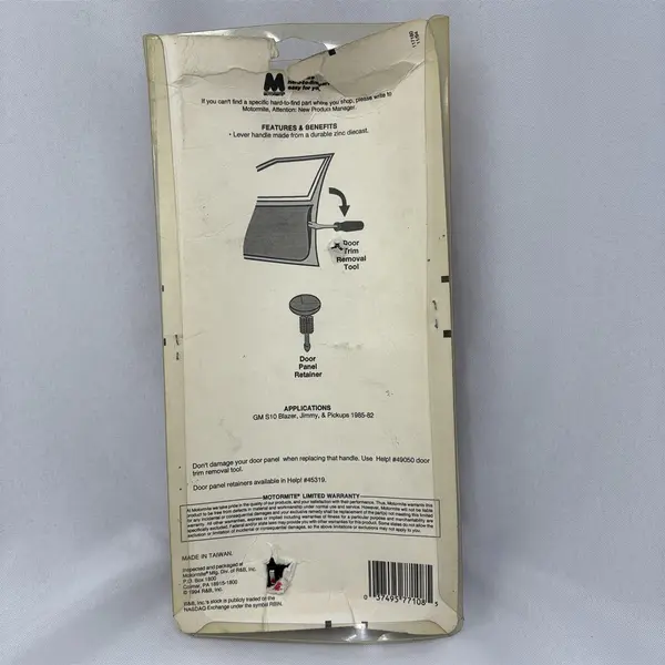 GM Interior Door Handle Left Side 77026 NIP New in Open Box