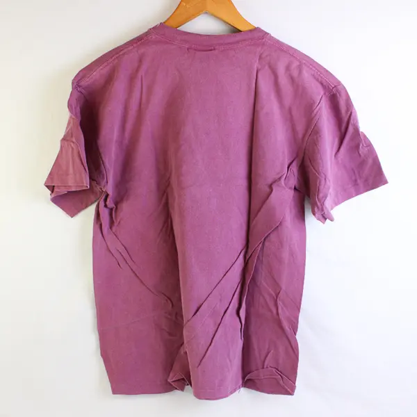 Vtg Oneita Adult M Purple Totem Pole Graphic Short Sleeve T-Shirt NWOT