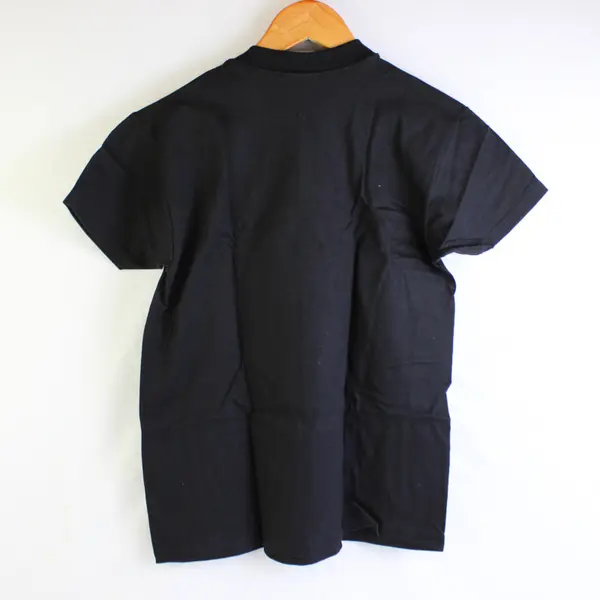 Vtg Hanes Beefy-T Youth M (10/12) Black Rhino Graphic Short Sleeve T-Shirt NWOT