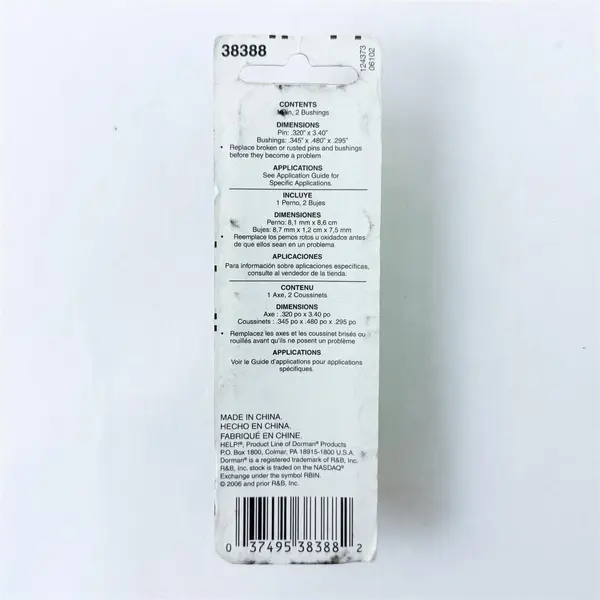 Dorman HELP! 38388 Door Hinge Repair Kit Front & Rear - Unused