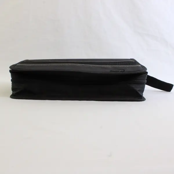 Mainstays CDs Storage/Display Black Fabric Bag, Zipper Closure Holds 96 #52469