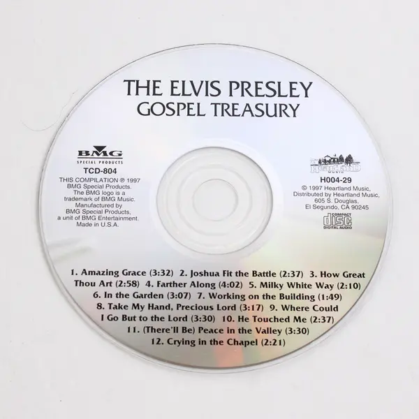 The Elvis Presley Gospel Treasury CD, 1997 Spec. Ed. #H004-29  1997