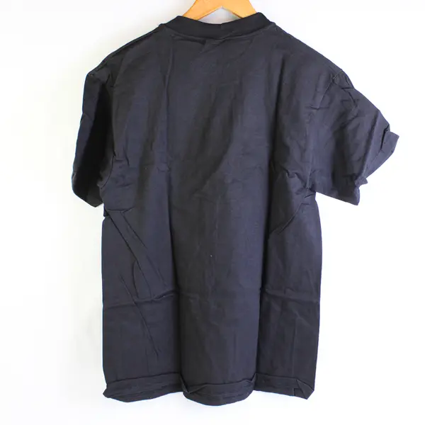 NWOT Vtg Hanes Beefy-T Adult M Black Totem Pole Graphic Short Sleeve T-Shirt