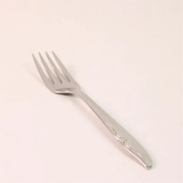 Oneida Silver Decorators Mermaid Pattern Stainless Salad Fork 6.75" Good Rare
