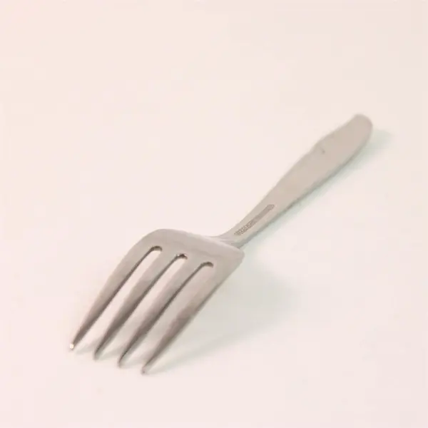 Oneida Silver Decorators Mermaid Pattern Stainless Salad Fork 6.75" Good Rare