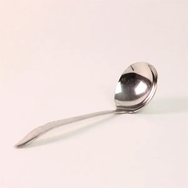 Oneida Silver Decorators Mermaid Pattern Stainless Gravy Ladle 7.5" Good Rare