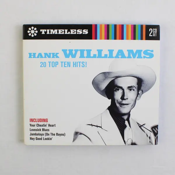 Hank Williams 20 Top Ten Hits! Double CD, 2008