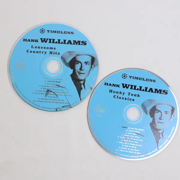 Hank Williams 20 Top Ten Hits! Double CD, 2008