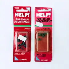 Lot of 2 Help 45380 Speed Nut Assortment New Auto Replacement Hardware