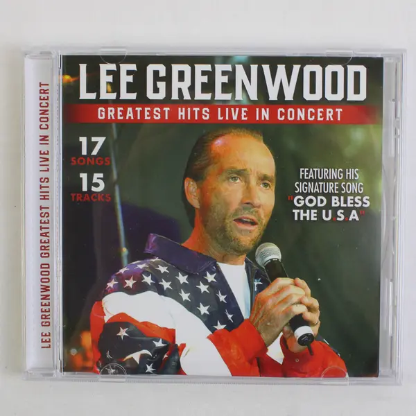 Lee Greenwood: Greatest Hits Live in Concert CD, 2020 #60455