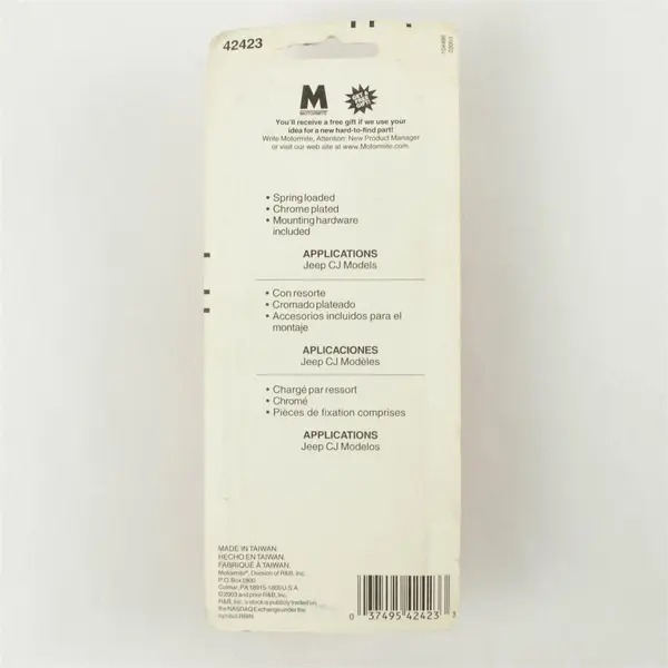 Dorman 42423 Hood Latch Assembly Direct Fit New