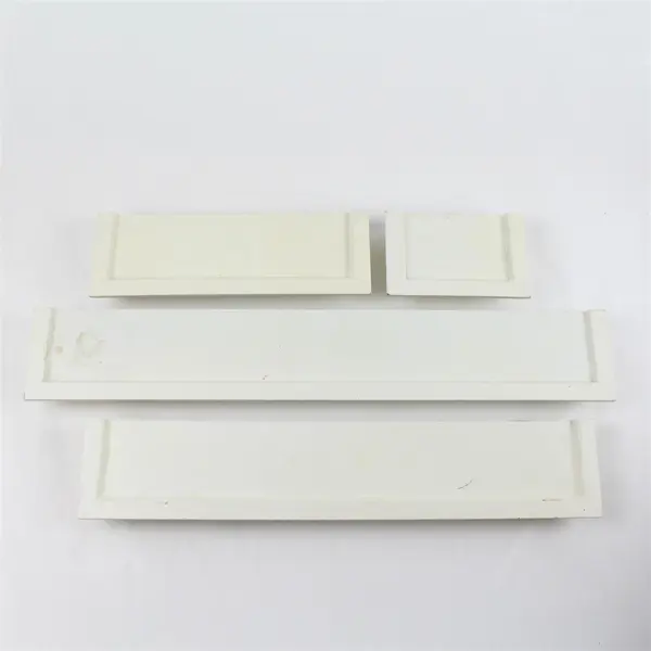 Set of 4 White Floating Shelves Picture Ledge Wall Mount Display