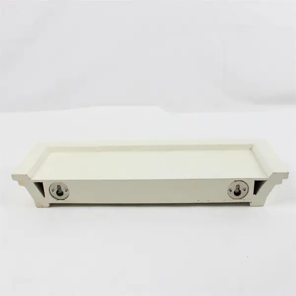 Set of 4 White Floating Shelves Picture Ledge Wall Mount Display