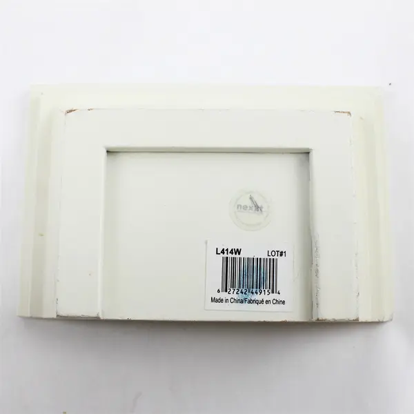 Set of 4 White Floating Shelves Picture Ledge Wall Mount Display