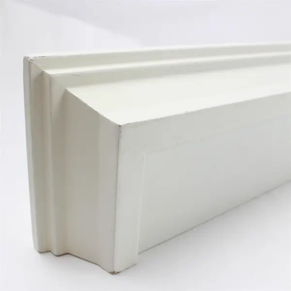 Set of 4 White Floating Shelves Picture Ledge Wall Mount Display