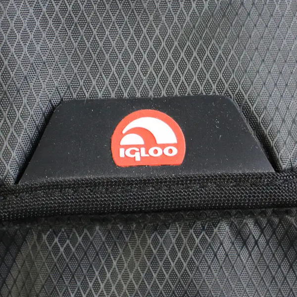 Igloo Insulated Black Lunch Bag Cochran Logo with Carrying Strap, 12" Tall
