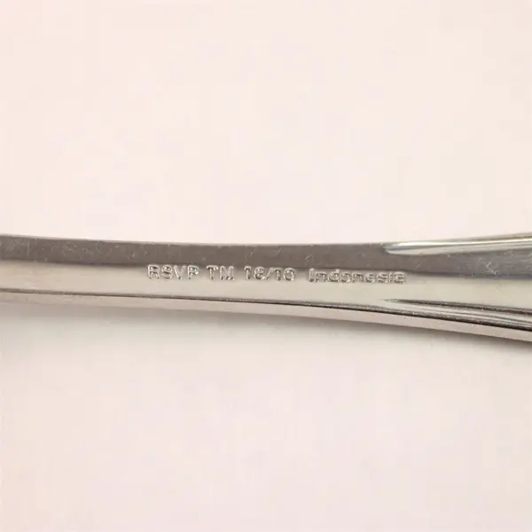RSVP Brand RXV5 Pattern 18/10 Stainless Salad Fork 7.25" Long Good
