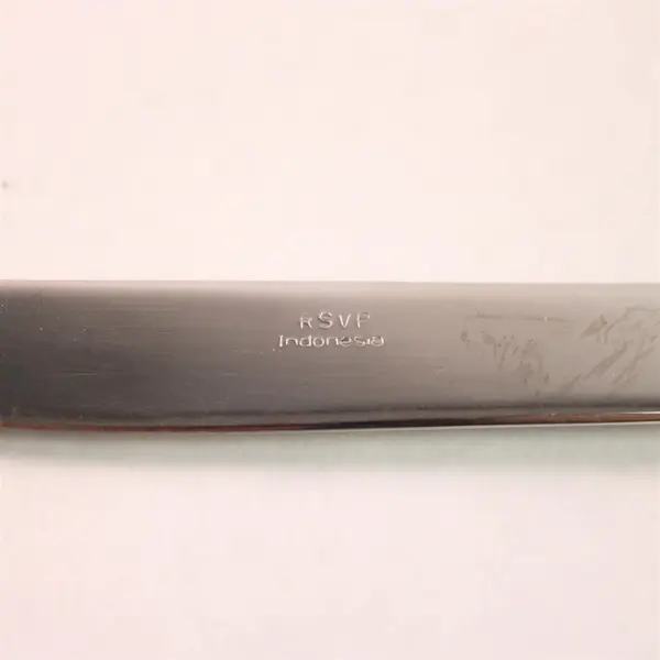 RSVP Brand RXV5 Pattern 18/10 Stainless Cheese Serving Pick 7.5" Rare HTF Good