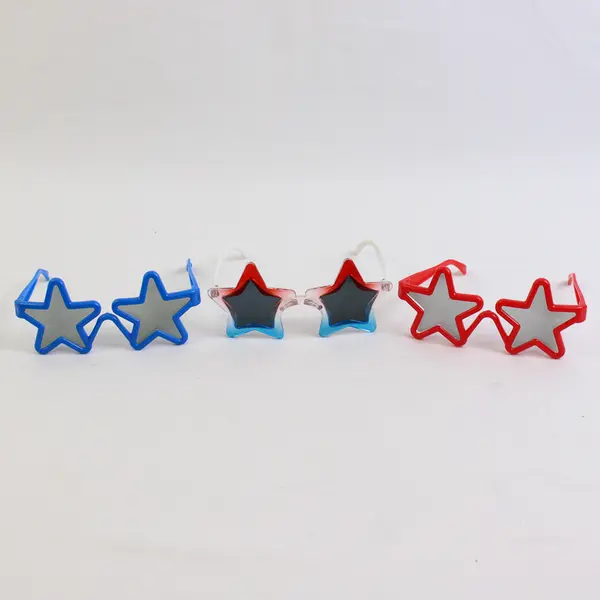 Lot of 7 Pairs of Kids' Whimsical Sunglasses, Assorted Frame Colors