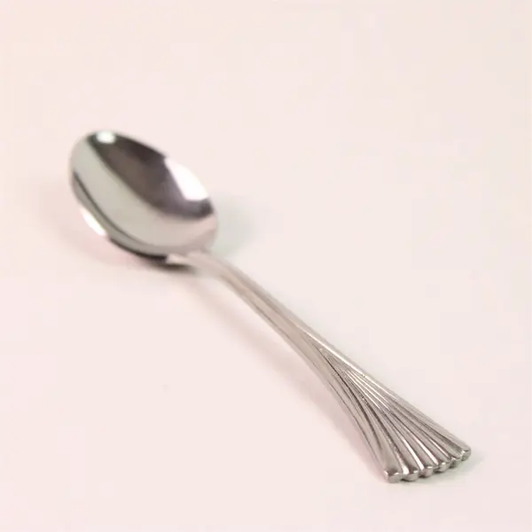 Oneida Silver (Northland) Melbourne Pattern Stainless Teaspoon 6" Rare Good