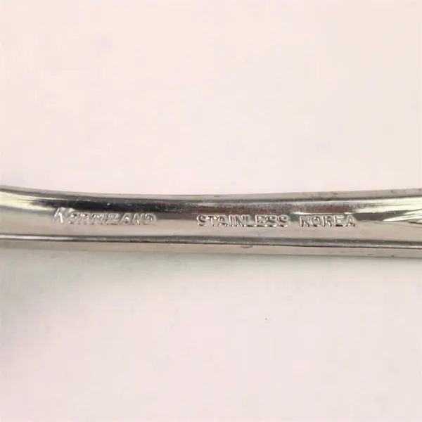 Oneida Silver (Northland) Melbourne Pattern Stainless Teaspoon 6" Rare Good